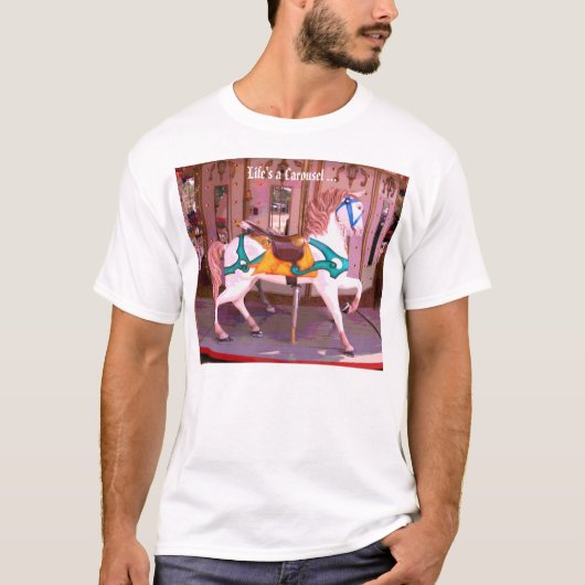 回転木馬 Tシャツ (正面)