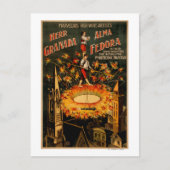 回転火工用噴水高線 ポストカード (正面)