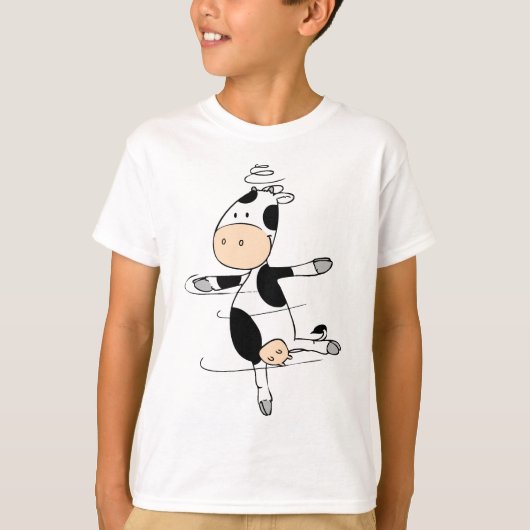 回転牛(mooviestars) tシャツ (正面)