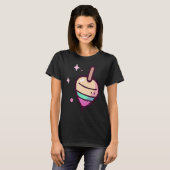 回転玩具トップ Tシャツ (正面フル)