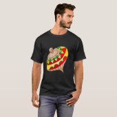 回転玩具トップ Tシャツ (正面フル)