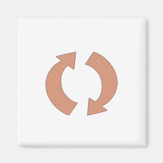 回転矢印 マグネット (正面)