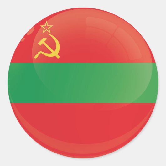 回転翼丸アイコン国旗 ラウンドシール (正面)