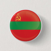 回転翼丸アイコン国旗 缶バッジ (正面)