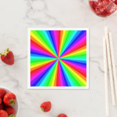 回転花弁の虹 スタンダードカクテルナプキン (インサイチュ)