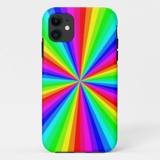 回転花弁の虹 Case-Mate iPhoneケース (裏面)