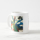 回転芸術1974年。 私の一番最初の仕事のアートワーク コーヒーマグカップ (正面左)