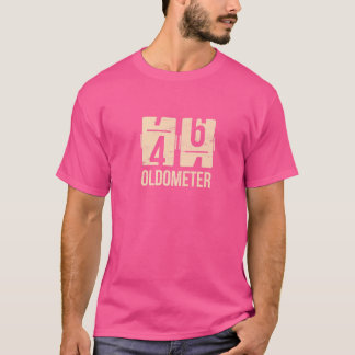 回転計46 47 1975 47歳誕生日日 Tシャツ