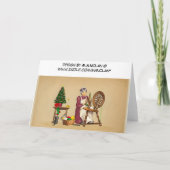 回転車クリスマスカード シーズンカード (裏面)