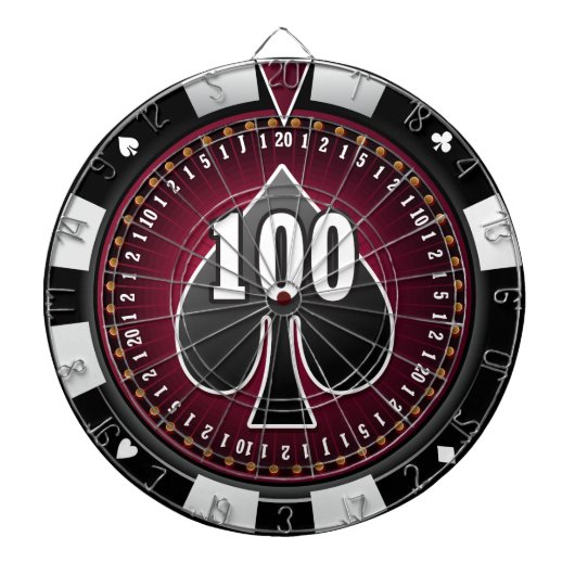 回転3の投げ矢板 ダーツボード (正面)