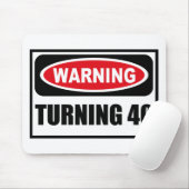 回転40マウスパッドの警告 マウスパッド (マウス)