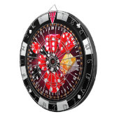 回転5の投げ矢板 ダーツボード (正面右)