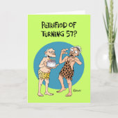 回転57誕生日 カード (正面)