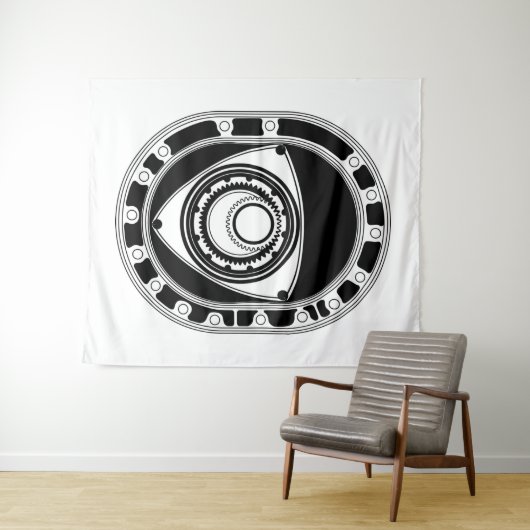 回転 タペストリー (インサイチュ(横))