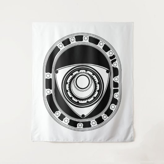 回転 タペストリー (正面)