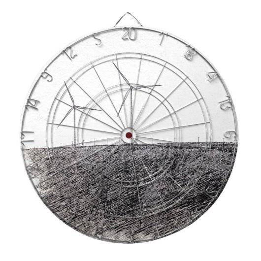 回転 ダーツボード (正面)