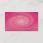 回転-ピンク 名刺 (裏面)