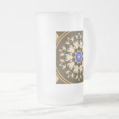 回転 フロストグラスビールジョッキ (正面右)