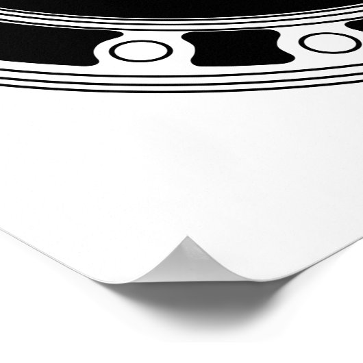 回転 ポスター (角)