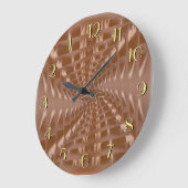 回転 ラージ壁時計 (傾斜)