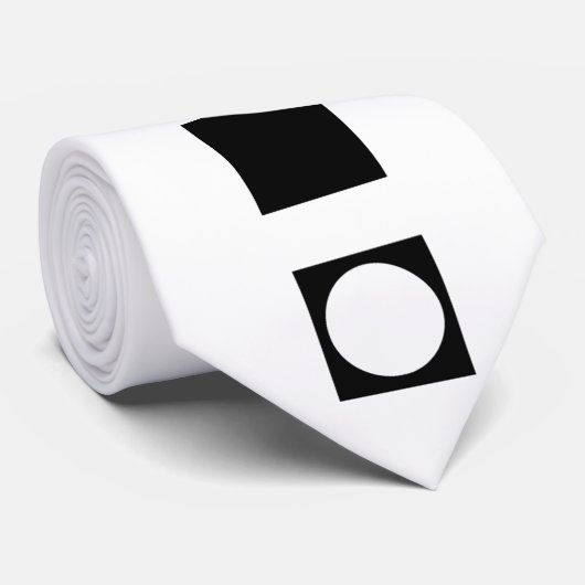 回転DJのロゴの垂直 ネクタイ (ロール)