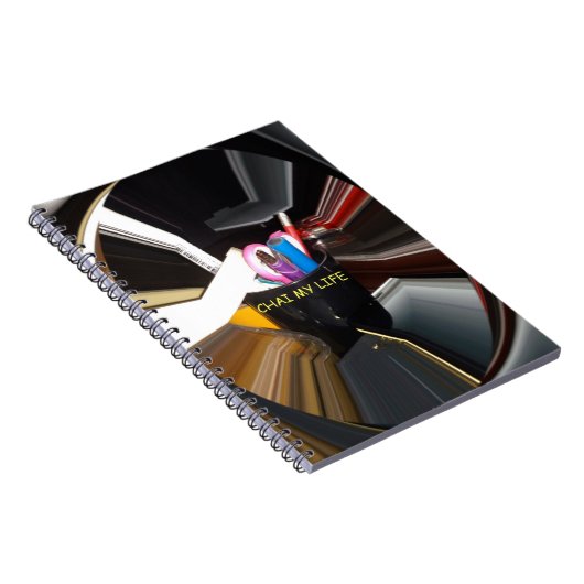 回転Office Essentialsの壁モダン装飾 ノートブック (右側)