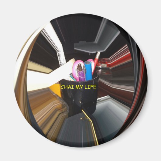 回転Office Essentialsの壁モダン装飾 マグネット (正面)