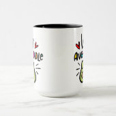 回避しよう マグカップ (中央)