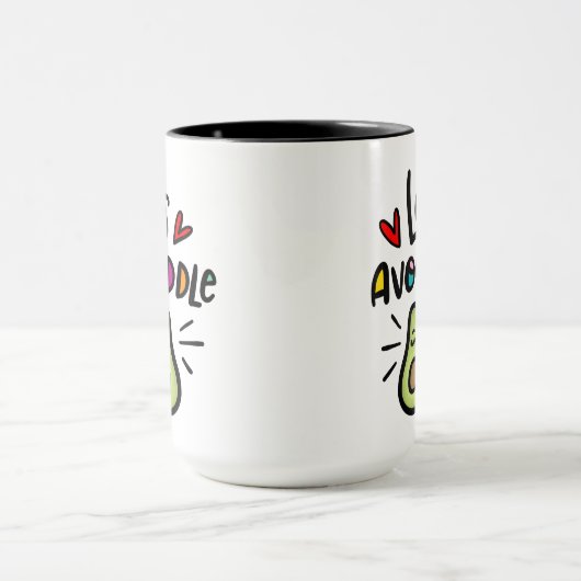 回避しよう マグカップ (中央)