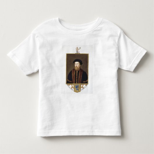 「回顧録からののジョンMason (1503-66年)ポートレート トドラーTシャツ (正面)