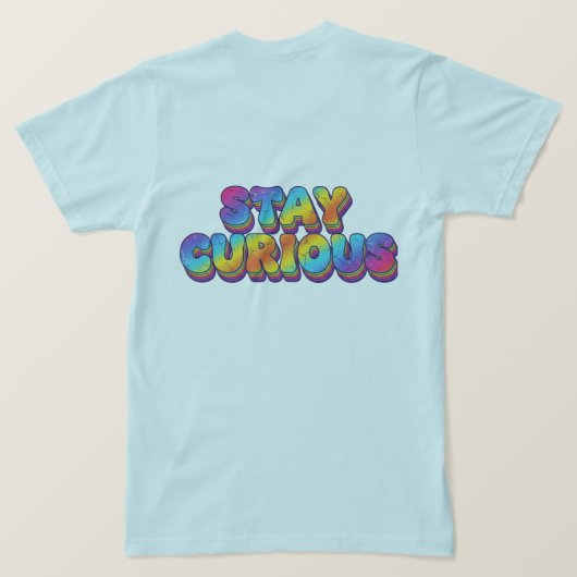 因果関係のコアTシャツ Tシャツ (デザイン裏面)