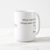 因果関係のコーヒー・マグ コーヒーマグカップ (正面右)