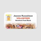 団体や組織ロゴ名タグ 名札 (正面)