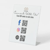 団体や組織事業非営利コミュニティのアウトリーチ 台座サイン (正面)