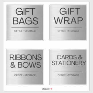 団体や組織銀ラベル（保管用） シール