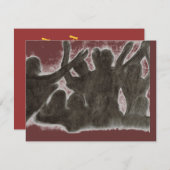 団体 招待状 (正面/裏面)