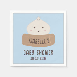 団子が赤ちゃんシャワーの途中にある スタンダードカクテルナプキン