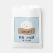 団子が赤ちゃんシャワーの途中にある フェイバーバッグ (正面)