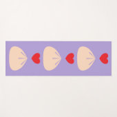 団子ラブウベヨガマット ヨガマット (正面(横))