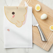 団子恋人ピエロギ恋人 キッチンタオル (四つ折り)