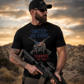 団結すれば立ち、武装解除すれば落ちる トライブレンドＴシャツ