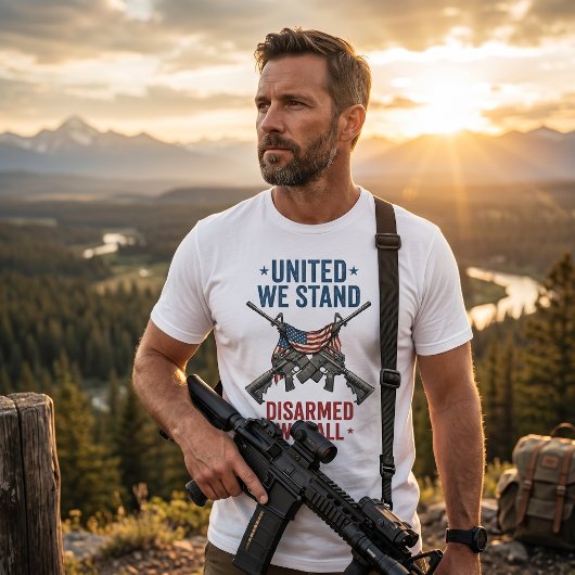 団結すれば立ち、武装解除すれば落ちる トライブレンドＴシャツ