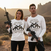 団結すれば立ち、武装解除すれば落ちる Tシャツ