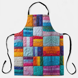 団結と多様性のコミュニティのキルト エプロン