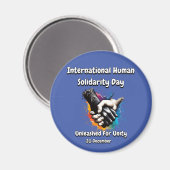 団結のために解き放たれた。 マグネット (正面/裏面)