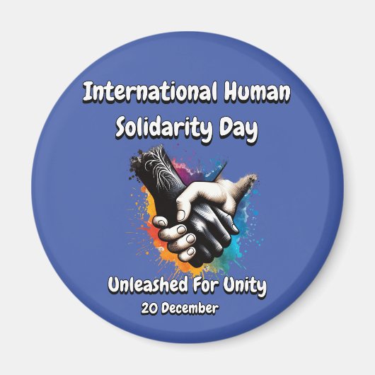 団結のために解き放たれた。 マグネット (正面)