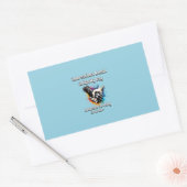 団結のために解き放たれた。 長方形シール (封筒)