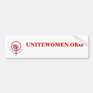 団結のバンパーステッカー バンパーステッカー