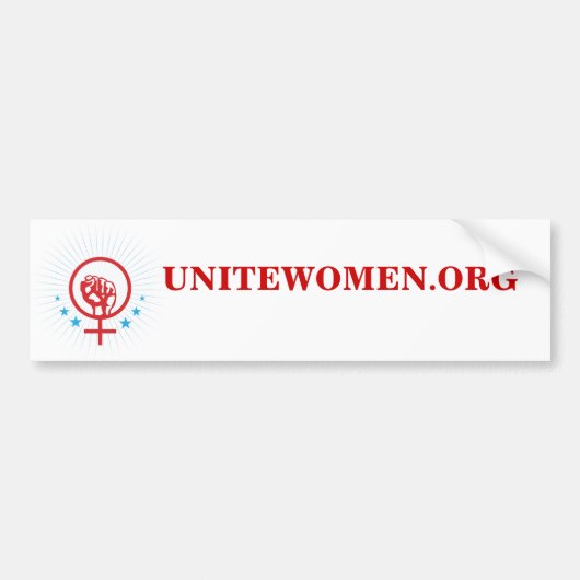 団結のバンパーステッカー バンパーステッカー (正面)