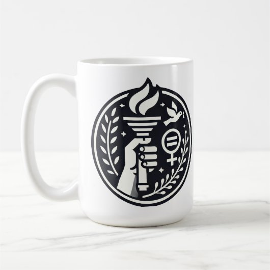 団結の台頭 コーヒーマグカップ (左)